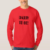 T-SHIRT DADDY TO BE (Devant)