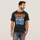 T-shirt Daddy Under Sea Birthday Party Boys Ocean Sea Anim (Devant entier)