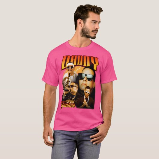 T-shirt Daddy Yankee Retro Bootleg Retro Bootleg Bootleg (Devant entier)