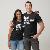 T-shirt Daddy'S Favorite Child Dad Likes Me Best Funny Sib (Unisexe)