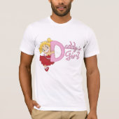 T-shirt Daddys Girl Mens (Devant)
