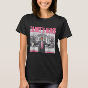 T-shirt Daddys Home Maison Blanche 2025 Président Trump
