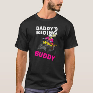 T-shirt Daddy's Quad Bike équitation Buddy Quad Biking Gir