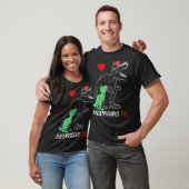 T-shirt Daddysaurus Daddy Rex Sensibilisation à l'autisme (Unisexe)