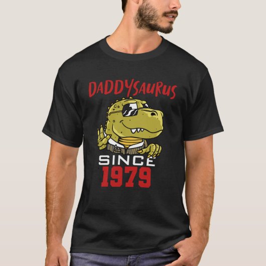 T-shirt Daddysaurus depuis 1979 (Devant)