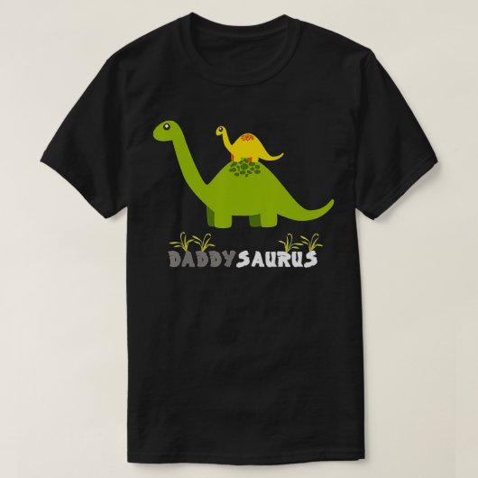 T-shirt Daddysaurus Drôle Père Dinosaur Daddy Saurus (Design devant)