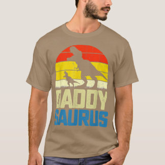 T-shirt Daddysaurus Fête des pères Cadeau T Re Papa Saurus
