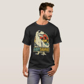 T-shirt Daddysaurus Rex Dinosaur Daddy Saurus Family Match (Devant entier)
