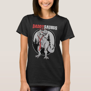 T-shirt Daddysaurus Rex Dinosaur Papa Saurus Famille Match