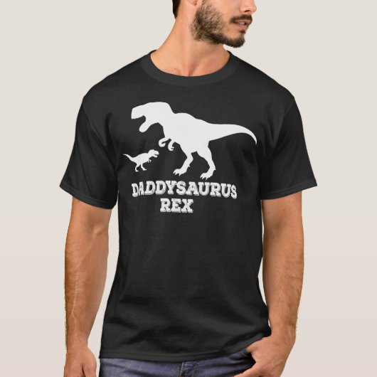 T-shirt Daddysaurus Rex Essentiel (Devant)