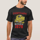 T-shirt Daddysaurus since 1979 (Devant)