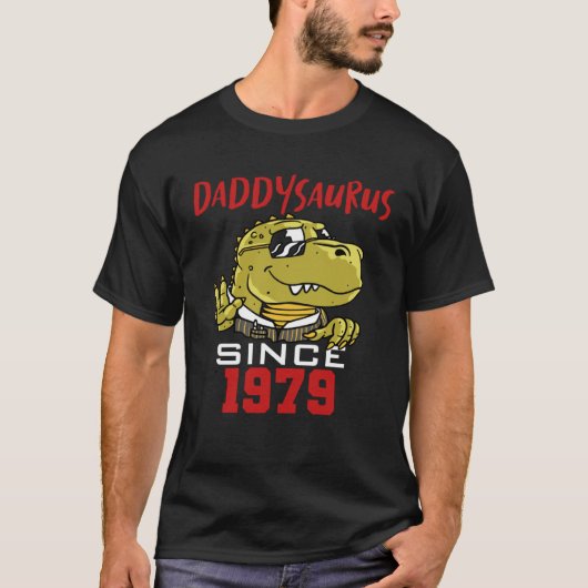 T-shirt Daddysaurus since 1979 (Devant)