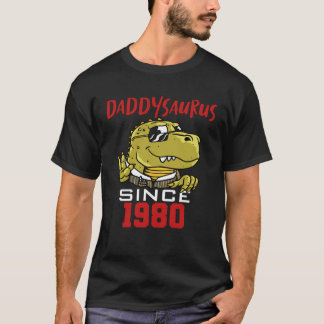 T-shirt Daddysaurus since 1980
