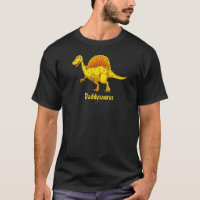 Daddysaurus Spinosaurus Dinosaur Papa TeeShirt