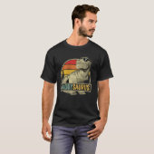 T-shirt Daddysaurus T Rex Dinosaur Daddy Saurus Anniversai (Devant entier)