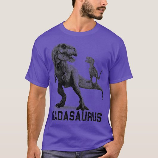 T-shirt Daddysaurus T Rex Dinosaur Daddy Saurus Cool Papa (Devant)