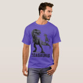 T-shirt Daddysaurus T Rex Dinosaur Daddy Saurus Cool Papa (Devant entier)