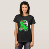 T-shirt Daddysaurus Trex Dinosaur Daddy Saurus St Patricks (Devant entier)