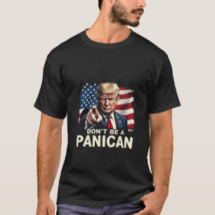 T-shirt Dads Home Ne soyez pas un Trump panicain USA