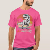 T-shirt Dadsaurus Dinosaur Papa Saurus T Rex Papa Papa Pap (Devant)