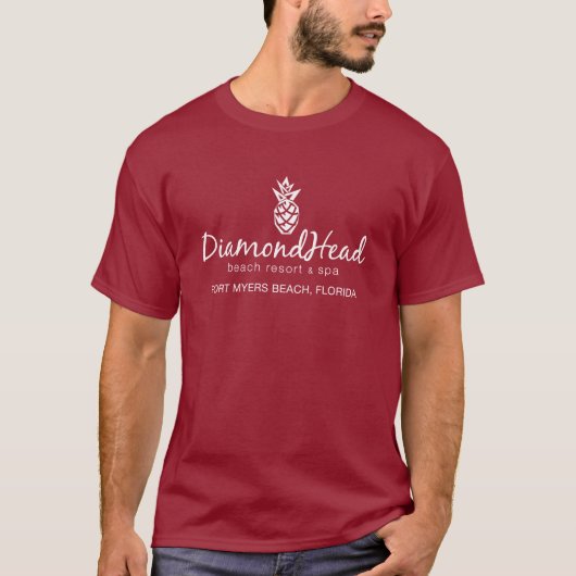 T-shirt d'adulte de DiamondHead (Devant)