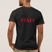 T-shirt d'adulte de PERSONNEL (Dos)