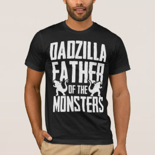 T-shirt Dadzilla Père des monstres Drôle