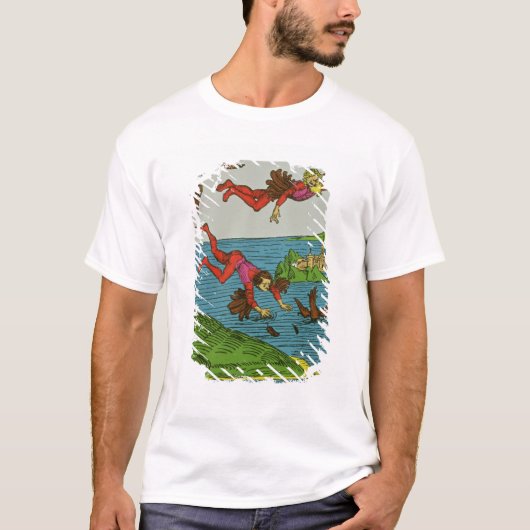 T-shirt Daedalus et Icare, XVème siècle (Devant)