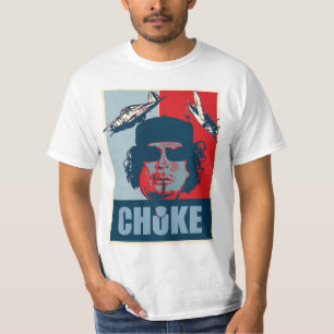 T-shirt d'affiche d'obstruction de Muammar Gaddafi