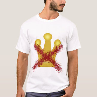 T-shirt d'affirmation politique sans roi