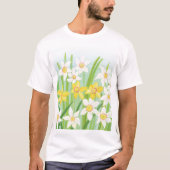 T-shirt Daffodiques de printemps (Devant)