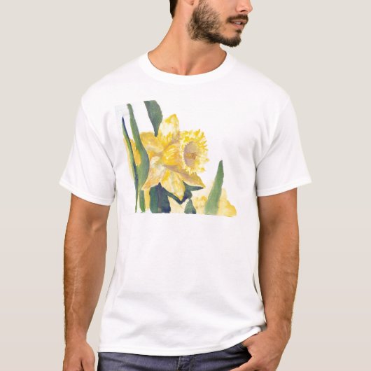 T-shirt Daffodiques de printemps (Devant)