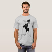 T-shirt DAFFY DUCK™ à bras croisés (Devant entier)