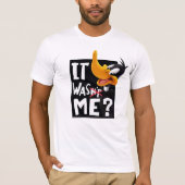 T-shirt DAFFY DUCK™ - Ce n'était pas moi / était moi (Devant)