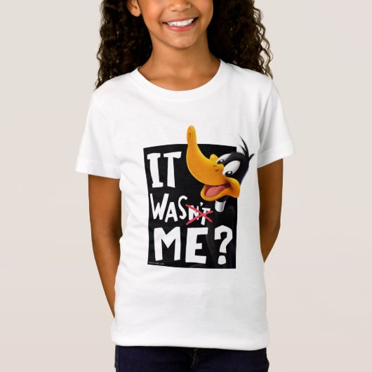 T-Shirt DAFFY DUCK™ - Ce n'était pas moi / était moi (Devant)