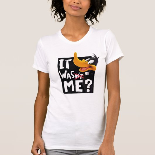 T-shirt DAFFY DUCK™ - Ce n'était pas moi / était moi (Devant)