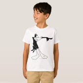 T-shirt DAFFY DUCK™ Choqué et Pointing (Devant entier)