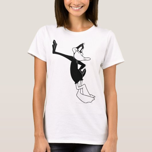 T-shirt DAFFY DUCK™ penché contre un mur (Devant)