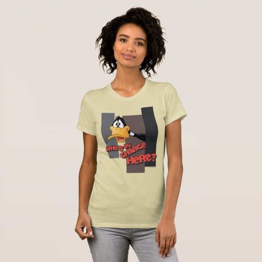 T-shirt DAFFY DUCK™ "Qui est responsable ici" (Devant entier)