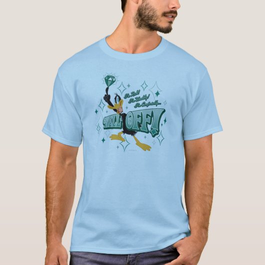 T-shirt DAFFY DUCK™ riche et riche (Devant)