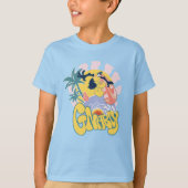 T-shirt DAFFY DUCK™ Surf - Gnarly (Devant)