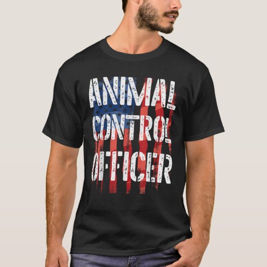 T-shirt d'agent de contrôle animalier Tee Superbe (Devant)