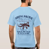 T-shirt D'Aggies conception 1 à l'étranger - (Dos)