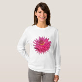 T-shirt Dahlia rose (Devant entier)