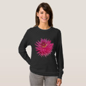 T-shirt Dahlia rose (Devant entier)