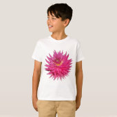 T-shirt Dahlia rose (Devant entier)