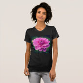 T-shirt Dahlia rose (Devant entier)