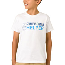 T-Shirt d'aide de jardin de grand-père de garçon
