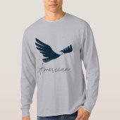 T-shirt 🦅 d'aigle américain (Devant)