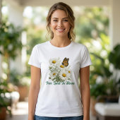 T-shirt Daisy & Butterfly Bloom